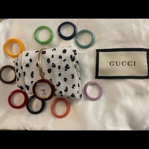 Gucci bezel watch set